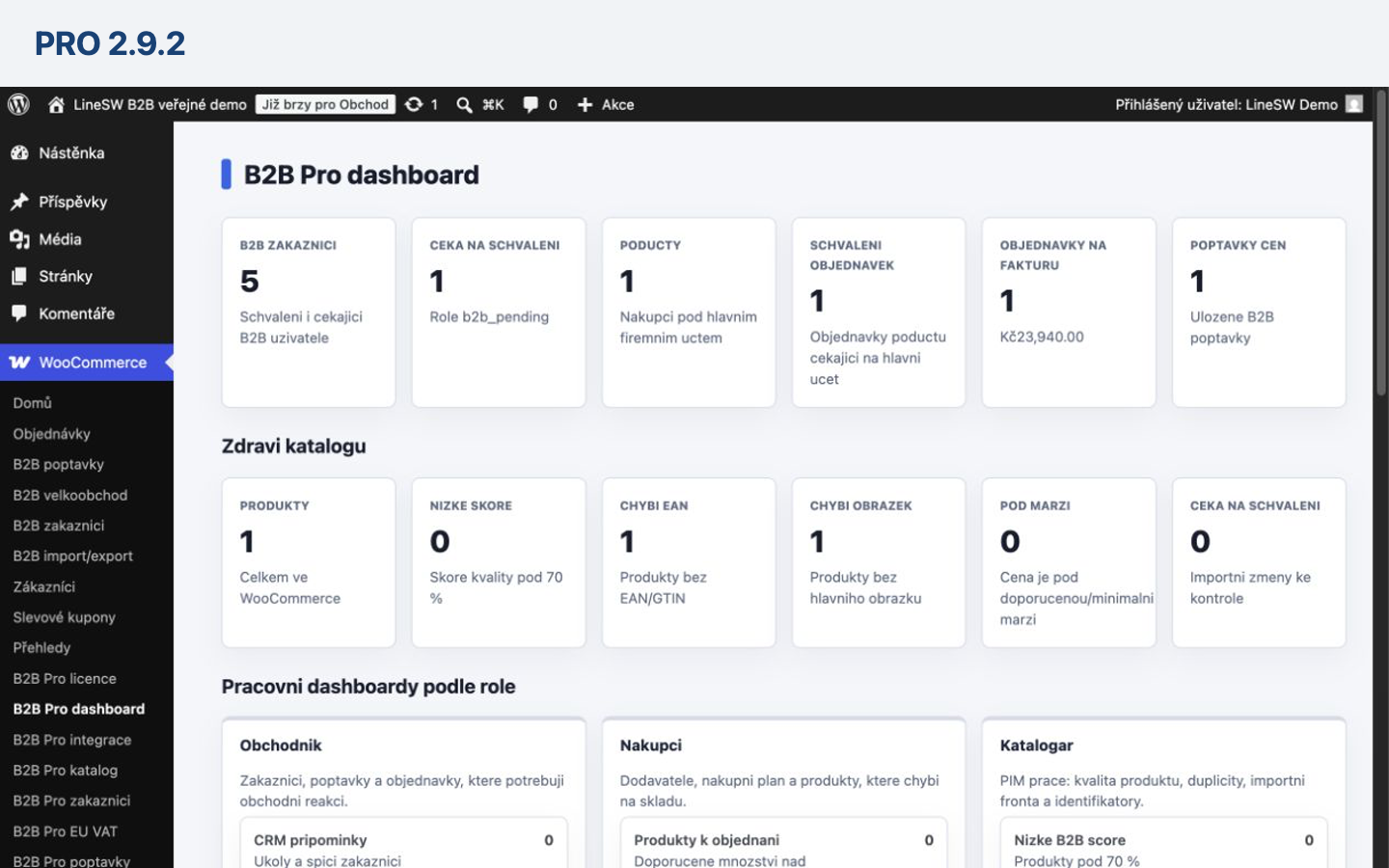 B2B Wholesale Manager CZ — Pro přehled edic