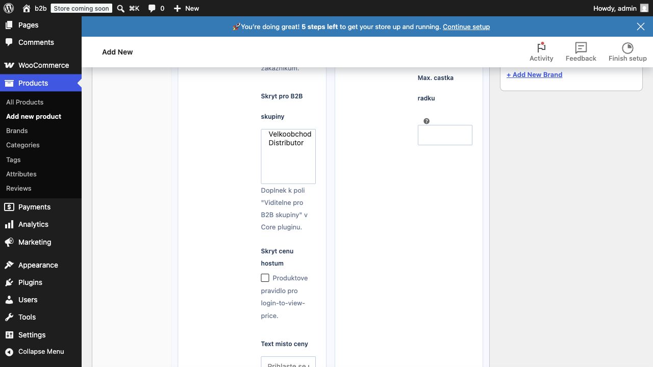 E-shopy a WooCommerce - LineSW